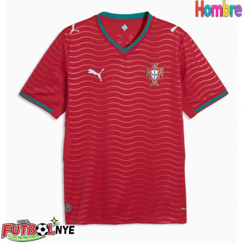 Camiseta Portugal Primera Equipación Mundial 2026 manga corta